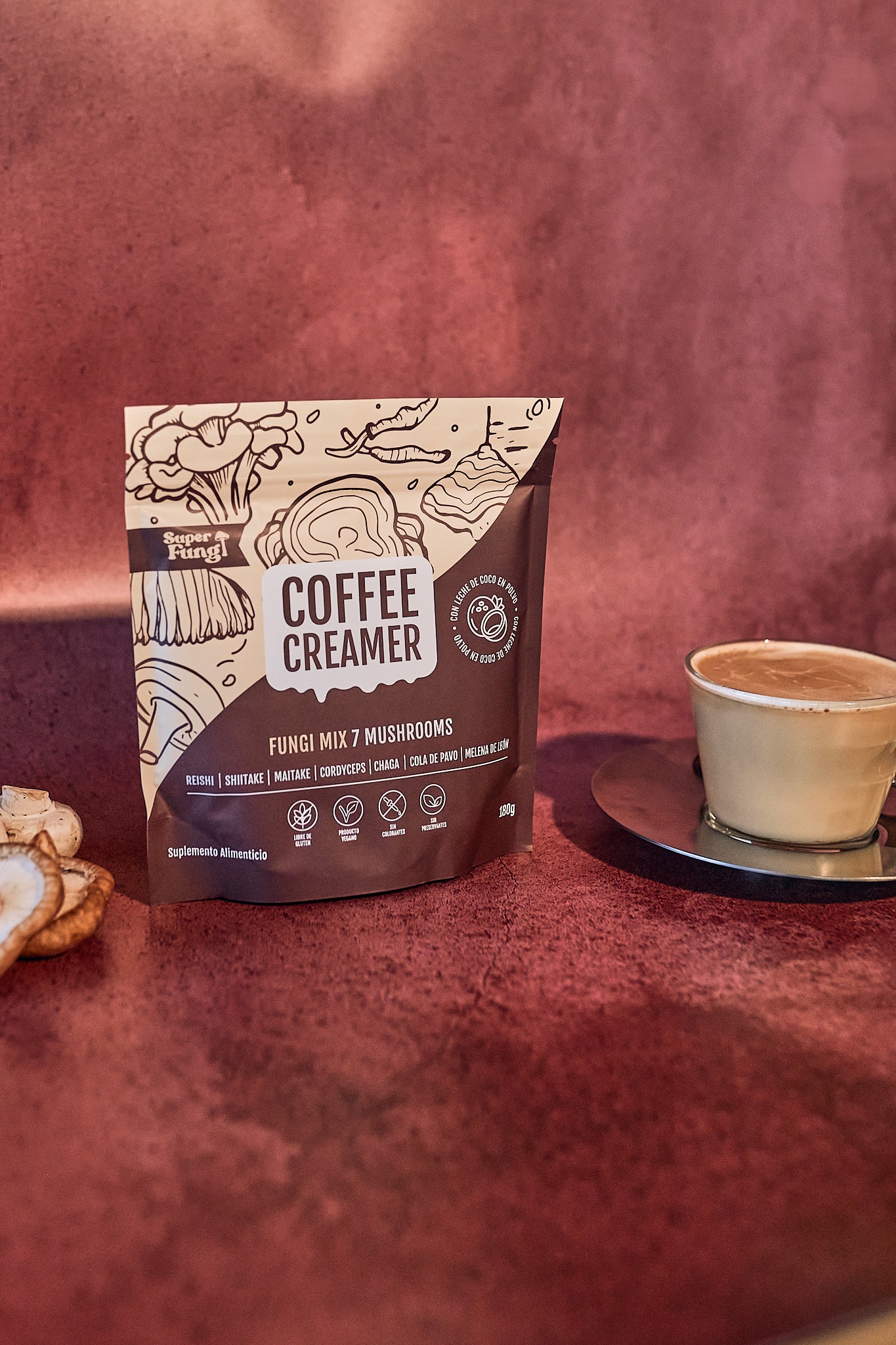 🌟 Pack Triple Coffee Creamer + Gomitas Funcionales de Melena de León y Reishi + Batidor de Regalo 🍄☕