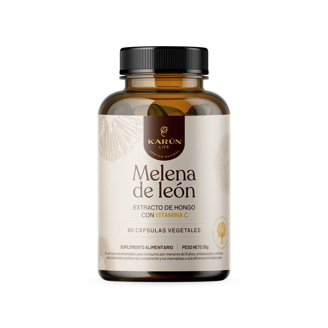 Hongo Melena de León 60 Cápsulas – Claridad Mental y Bienestar desde el Interior