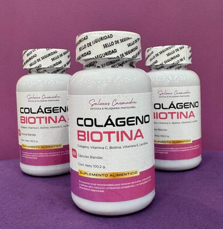 Colageno + Biotina – Capsulas Blandas