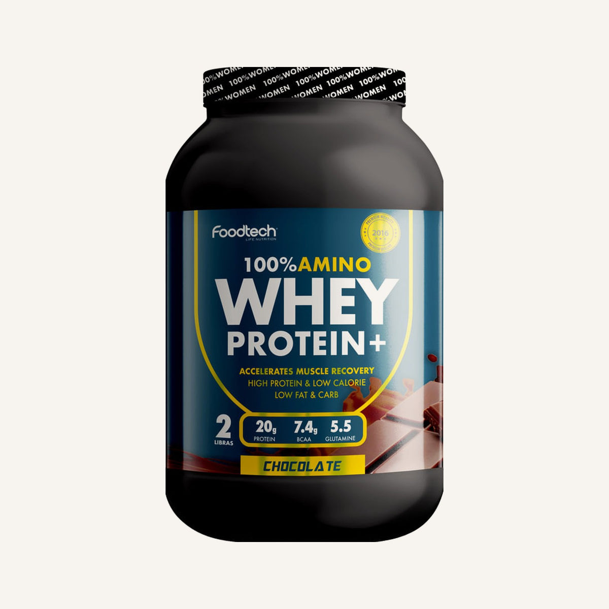 100% Amino Whey Protein+ Foodtech 907 g · Chocolate