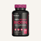 100% Women Biotin Foodtech · 120 cápsulas