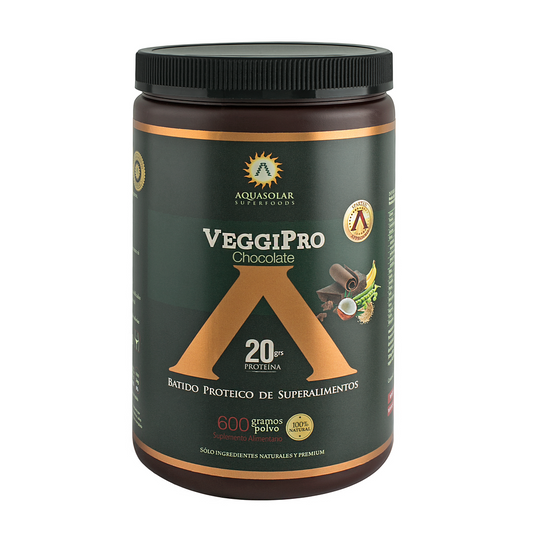 Veggi Pro Chocolate Batido Proteico Vegano 600 Gr Polvo