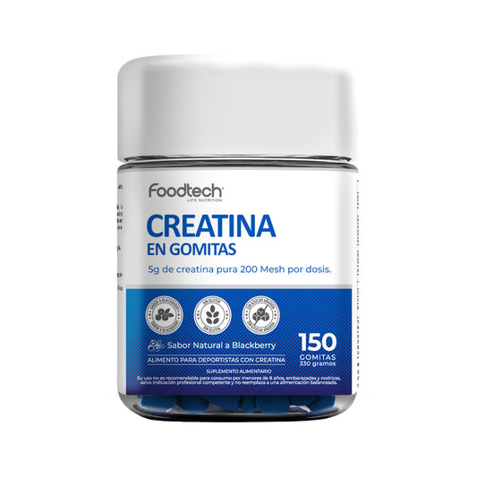 Creatinas en Gomitas 150 Gummies - Foodtech