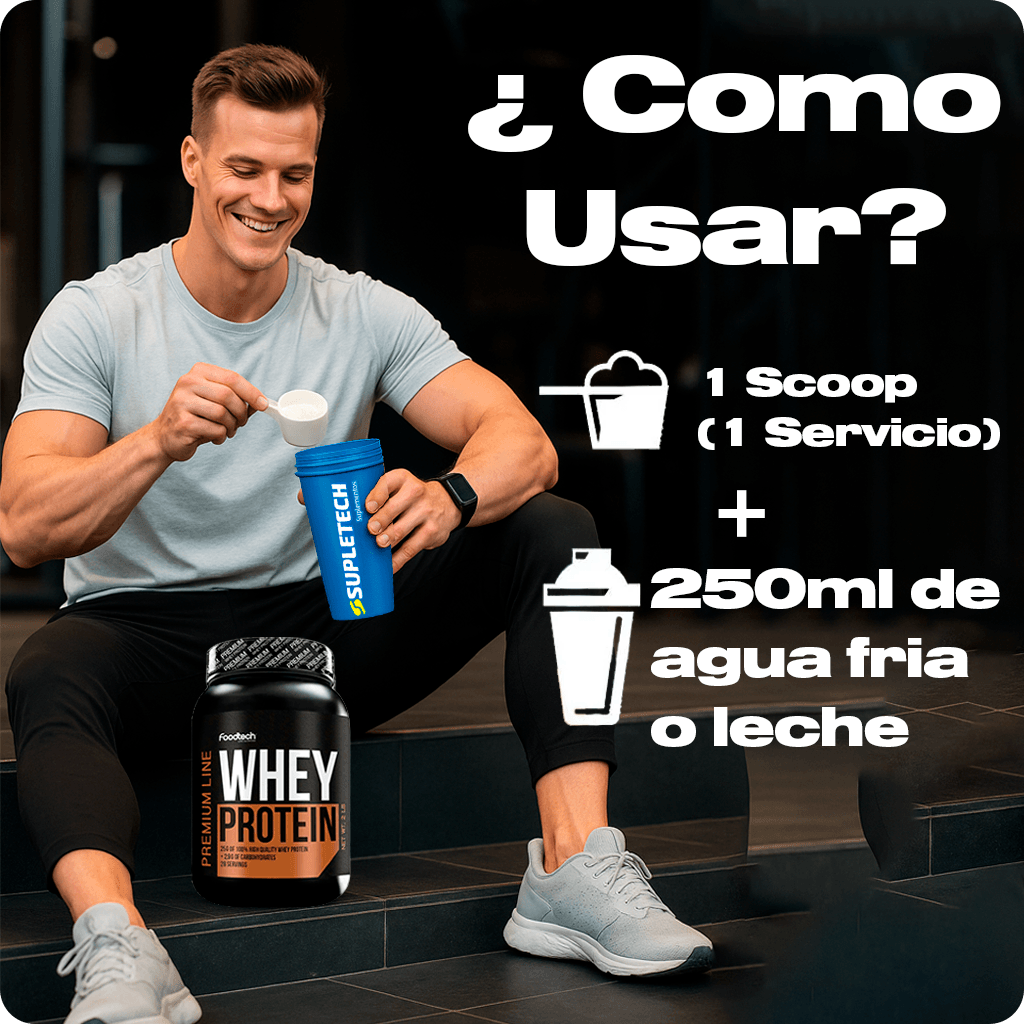 Whey Protein Premium Line + Shaker de REGALO