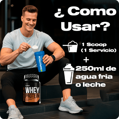 Whey Protein Premium Line + Shaker de REGALO