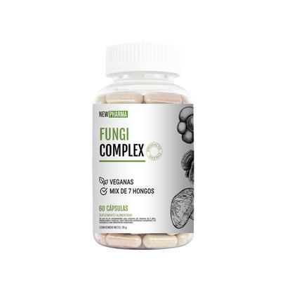 Fungi Complex Mix 7 Hongos - 60 Capsulas - Veganas