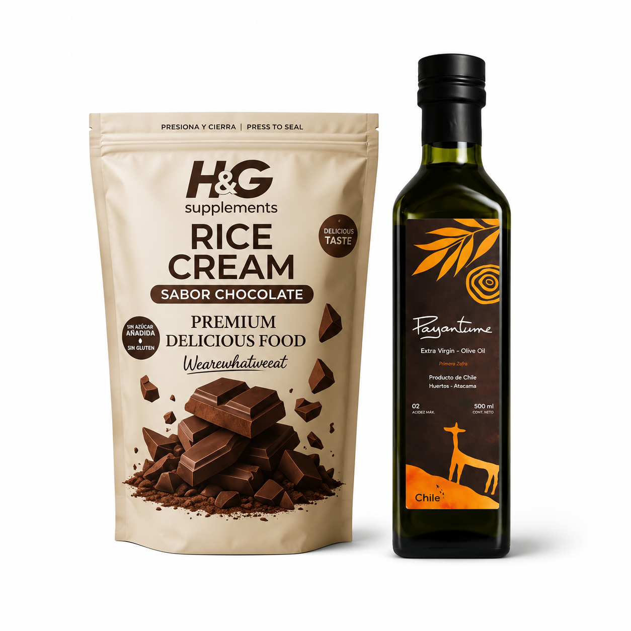 Pack de Invierno Rice Cream y Aceite de Oliva Extra Virgen