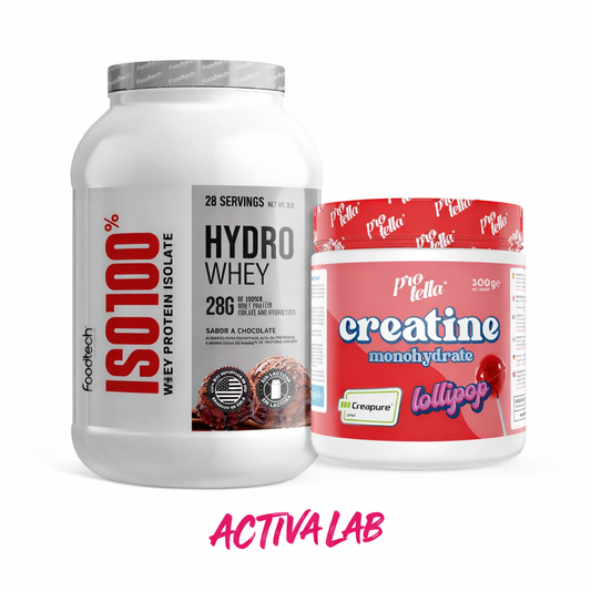 Pack Creatina Lollypop + Proteína ISO100% Hydro Whey Isolate