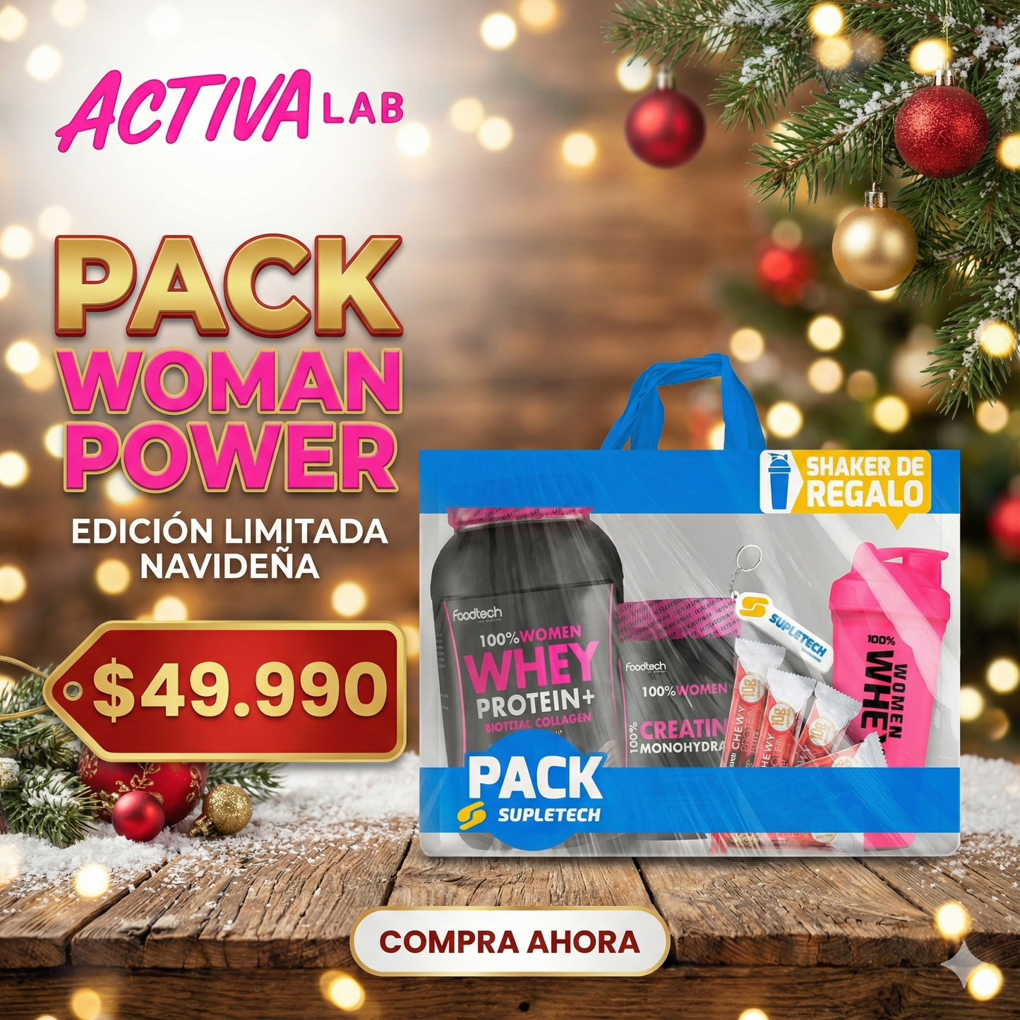 Pack Navideño Woman Power Edición Limitada