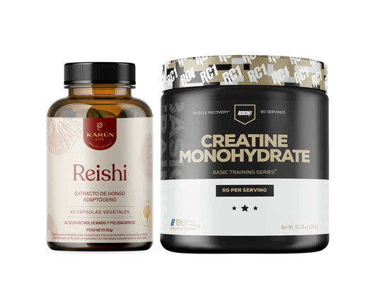 Pack Dormir Bien: Reishi + Creatina Monohidratada