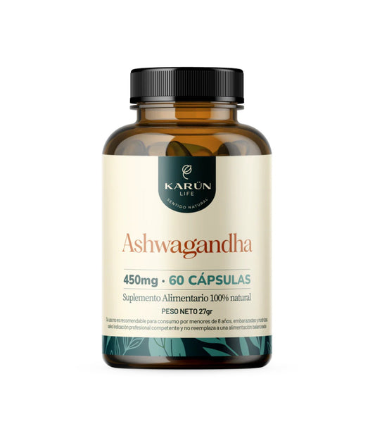 Ashwagandha 450 Mg 60 cápsulas