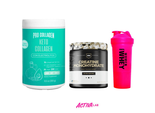 Pack Keto Collagen + Creatina + Shaker de Regalo!