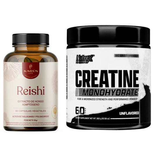 Pack Dormir Bien: Reishi + Creatina Monohidratada