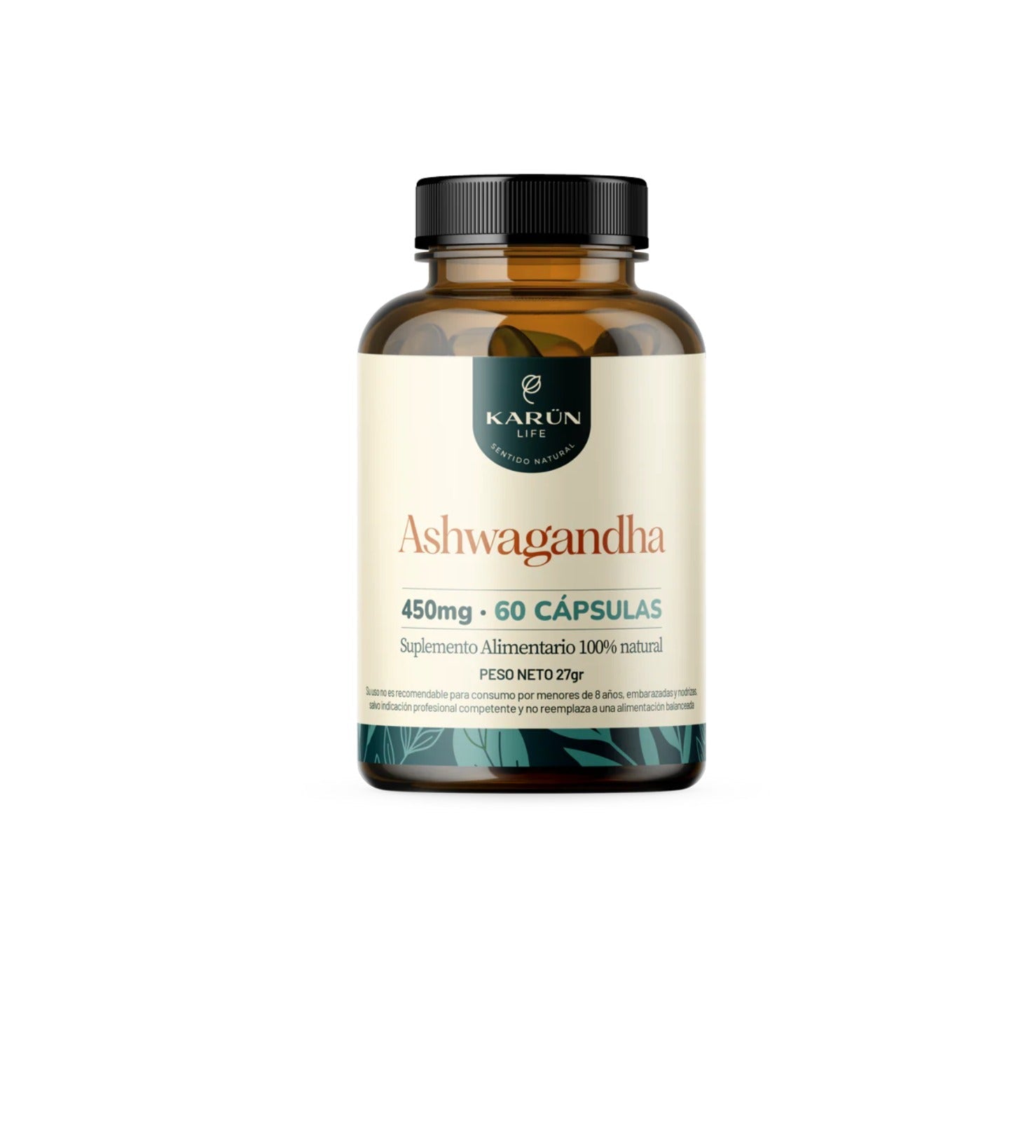 Ashwagandha 450 Mg 60 cápsulas