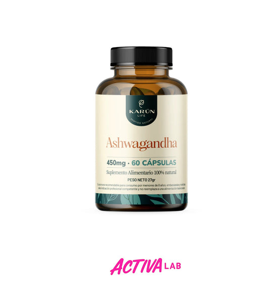 Ashwagandha 450 Mg 60 cápsulas