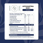 Astaxantina + NAD+ · 60 cápsulas