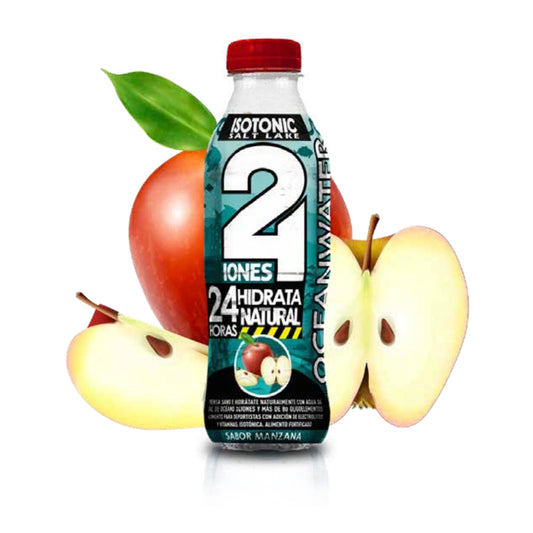 Bebida Isotonica Ocean Water con 24 Iones - Manzana 600 ml