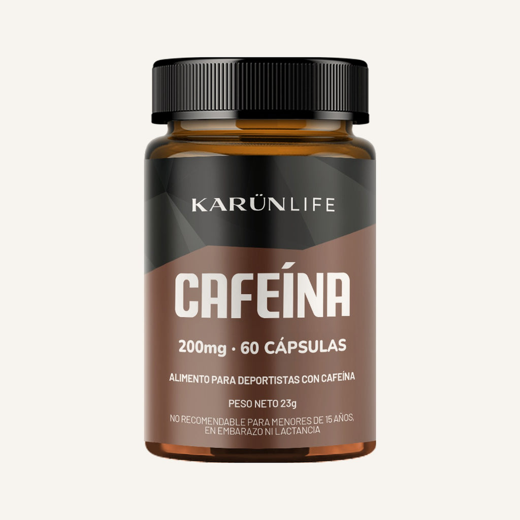 Cafeína 200 mg · 60 cápsulas
