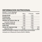 Citrato de Magnesio Foodtech · 180 cápsulas