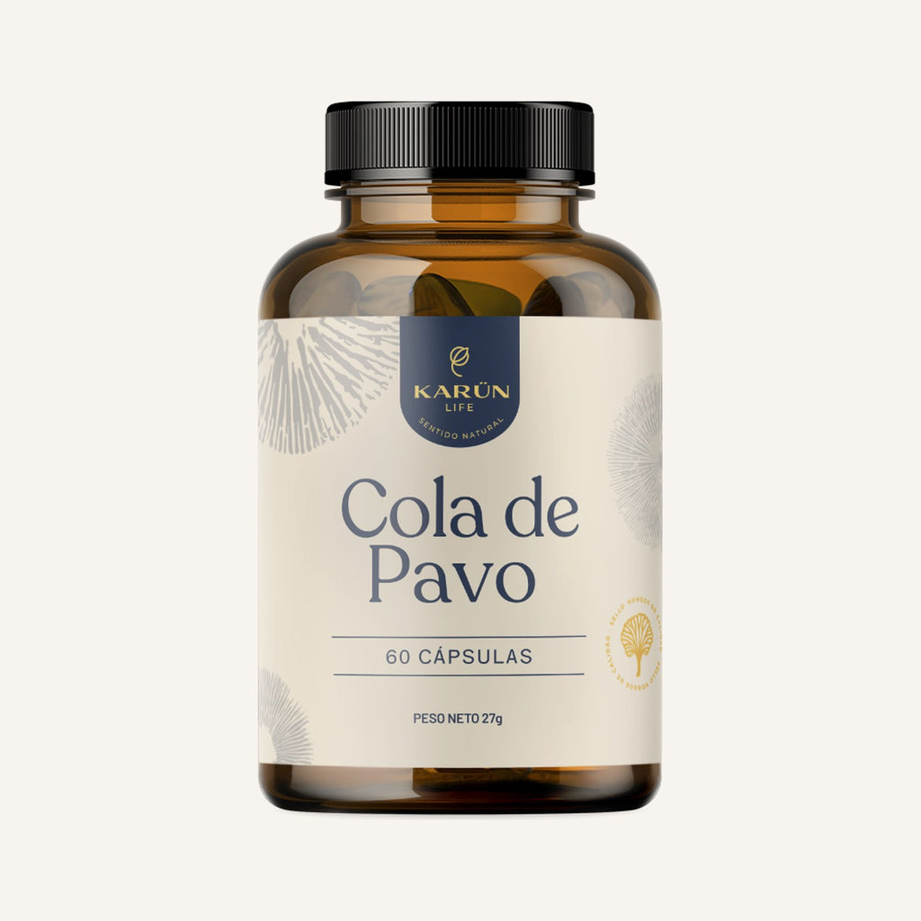 Hongo Cola de Pavo · 60 cápsulas