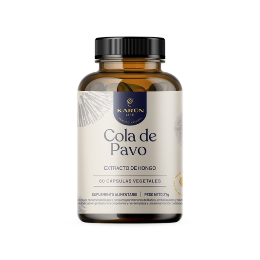 Hongo Cola de Pavo 60 Cápsulas - Calma Natural y Energía Equilibrada