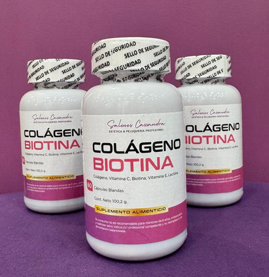 Colageno + Biotina – Capsulas Blandas