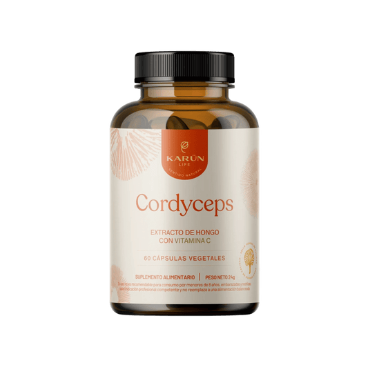Hongo Cordyceps 60 Cápsulas - Energía Natural y Rendimiento Óptimo