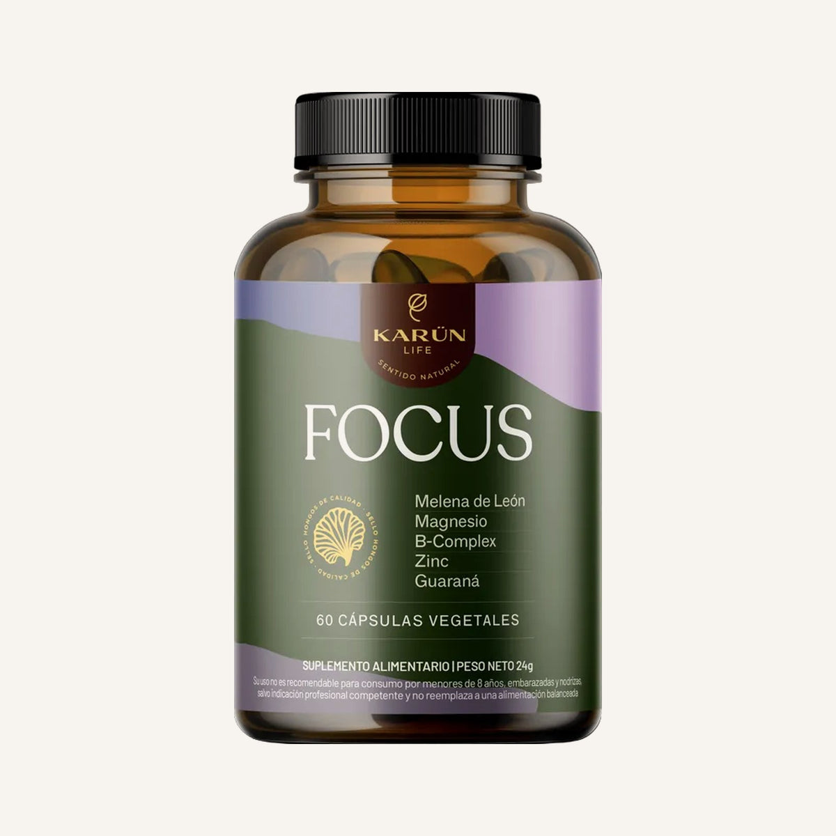Focus con Melena de León · 60 cápsulas