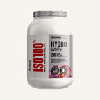 ISO100% Hydro Whey Isolate Foodtech 907 g sabor frutos del bosque