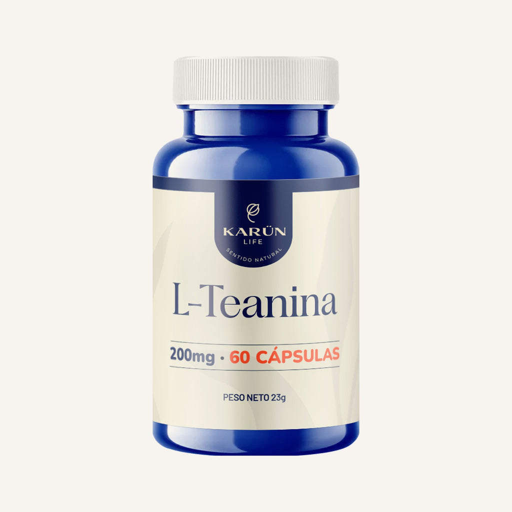 L-Teanina 200 mg · 60 cápsulas