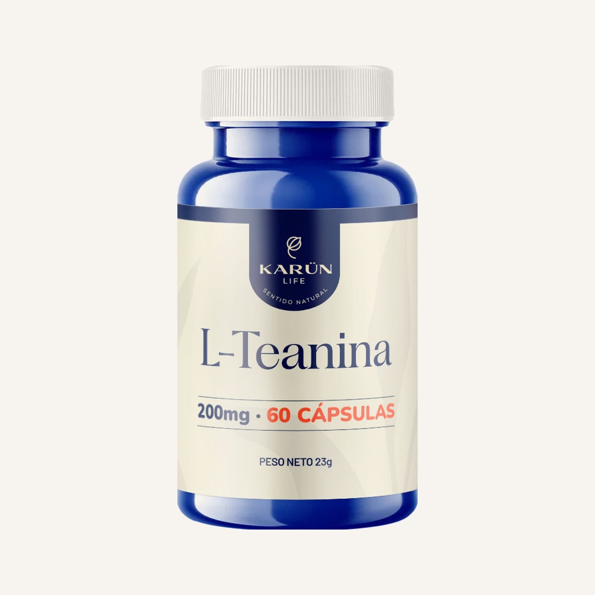 L-Teanina 200 mg · 60 cápsulas