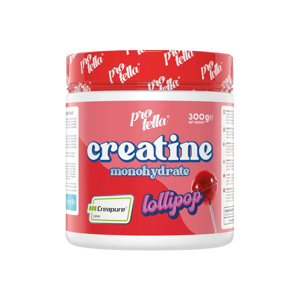 Creatina Monohidratada sabor Lollipop 300 g - Protella