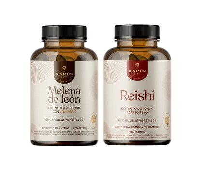 Pack Equilibrio Mental y Bienestar - Melena De Leon + Reishi