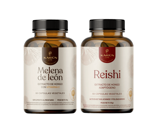 Pack Equilibrio Mental y Bienestar - Melena De León + Reishi
