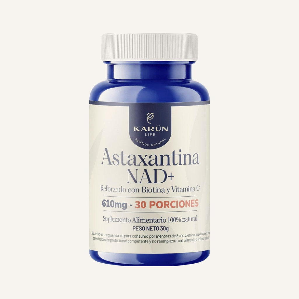 Astaxantina + NAD+ · 60 cápsulas