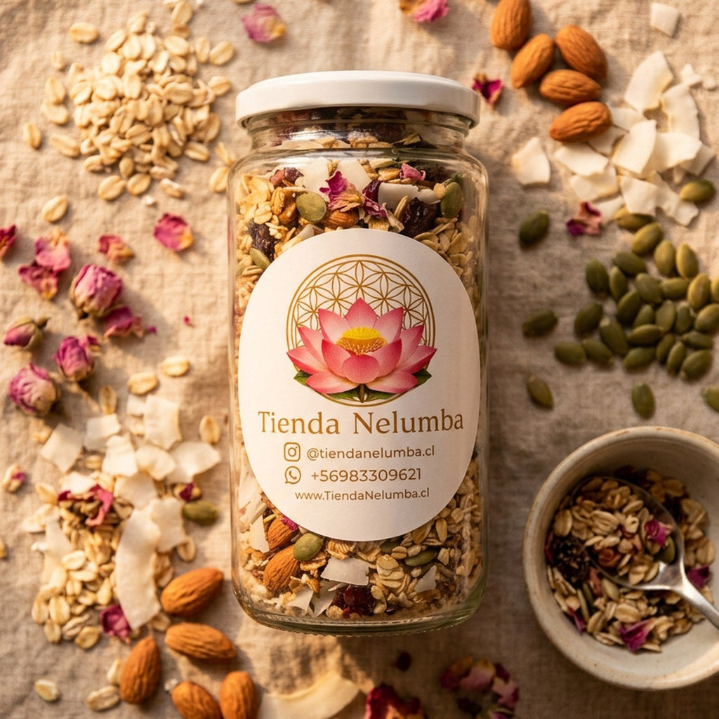 Granola integral vegana sin gluten · 400 g