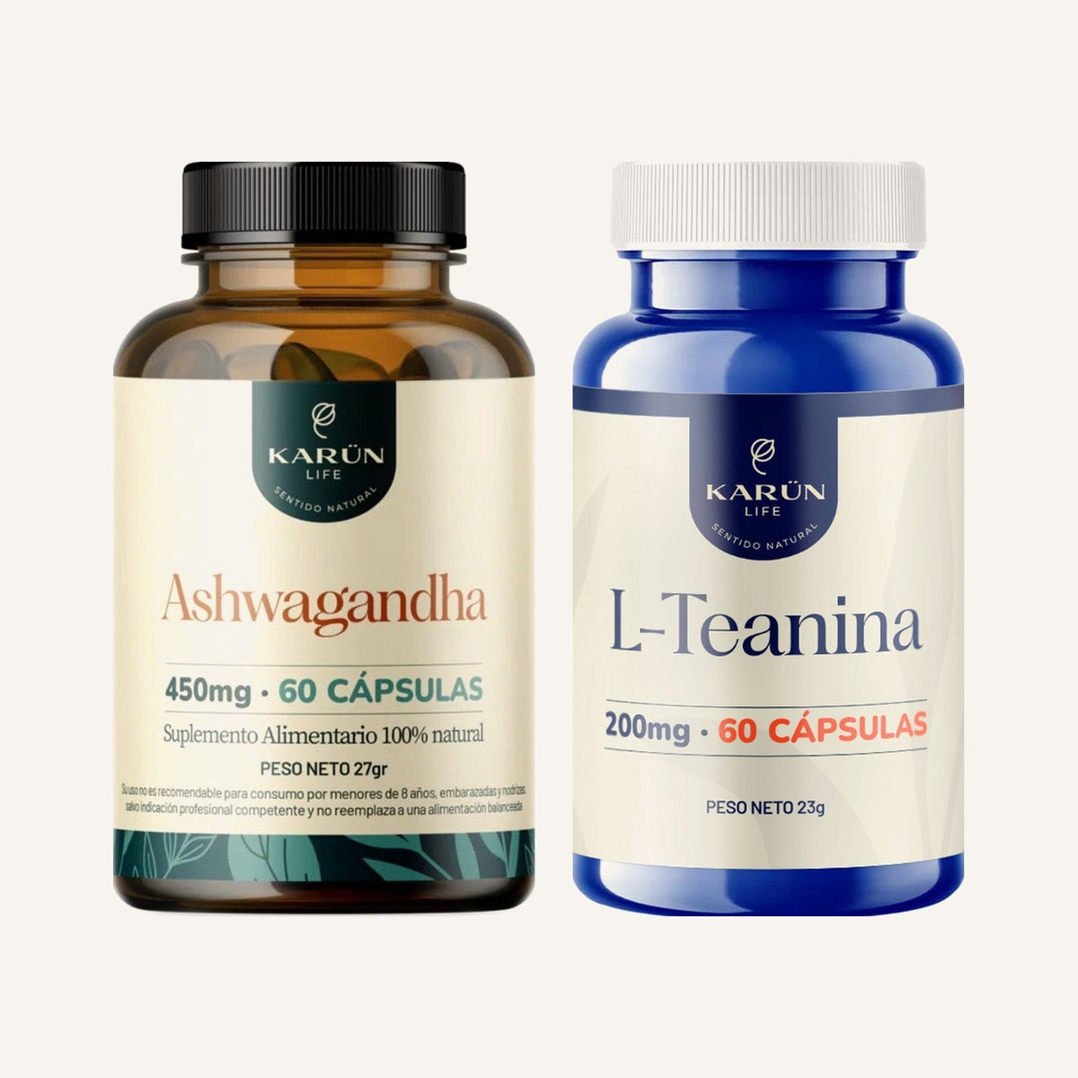 Pack Desconecta: Ashwagandha + L-Teanina