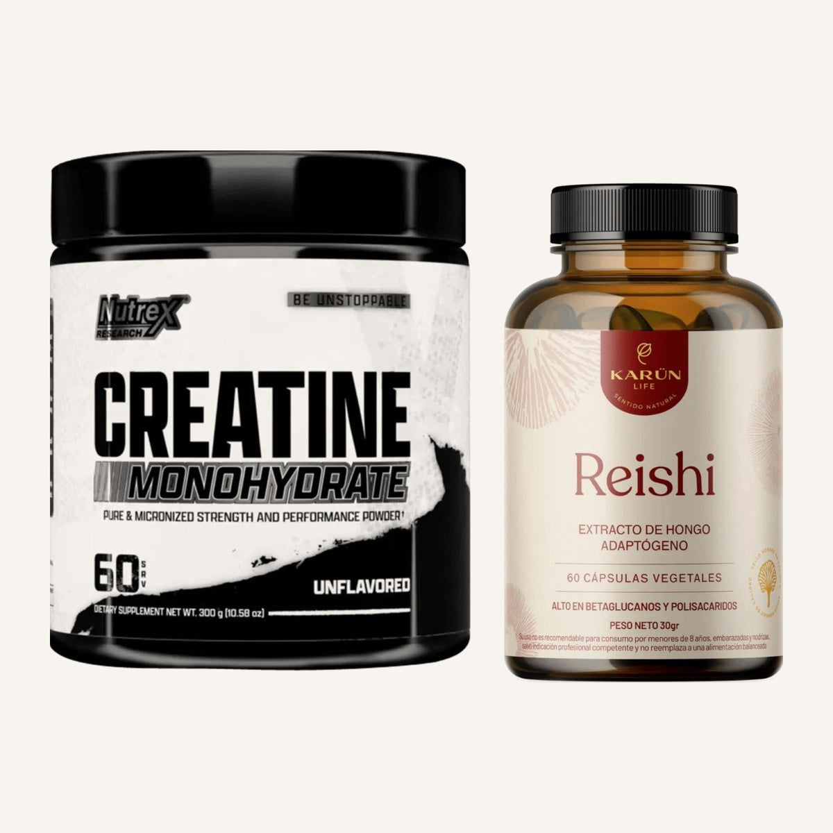 Pack Dormir Bien: Reishi + Creatina Monohidratada