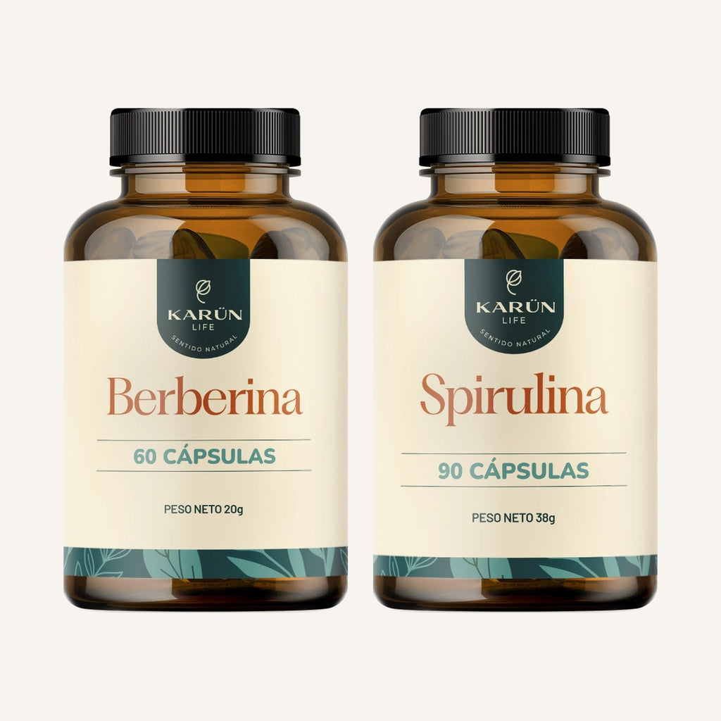 Pack Hábitos Conscientes: Berberina + Spirulina
