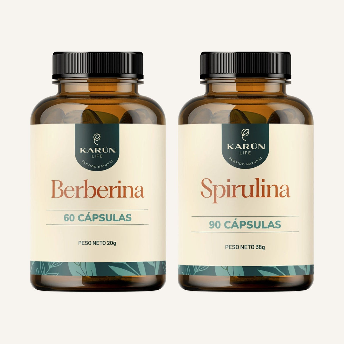 Pack Hábitos Conscientes: Berberina + Spirulina