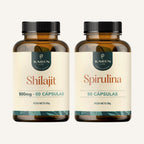 Pack Vitalidad: Shilajit + Spirulina