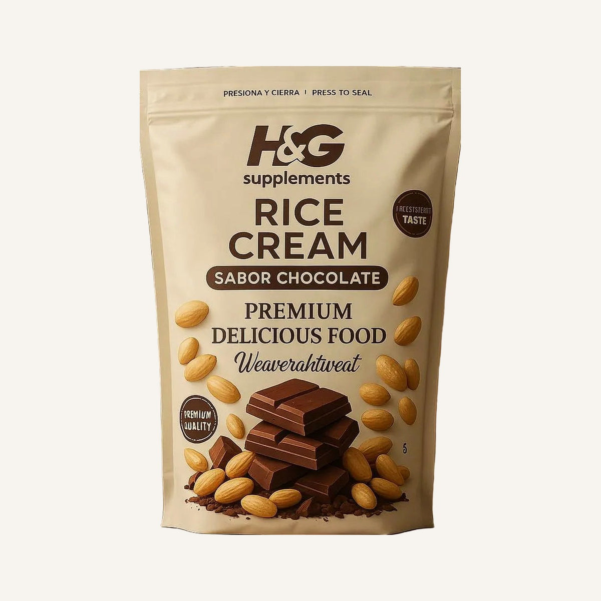 Rice Cream: crema de arroz