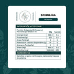 Spirulina 500 mg · 90 cápsulas