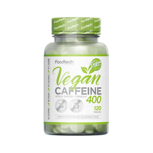 Vegan Caffeine 400 – Energia limpia y potente