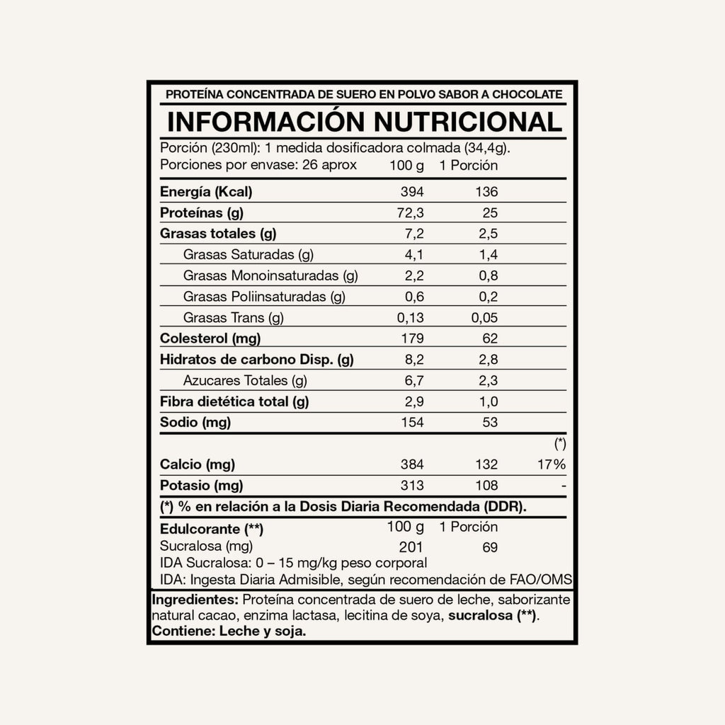 100% Whey Protein Premium Line Foodtech 907 g · Chocolate